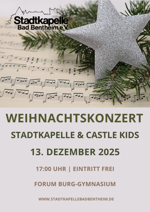 Grün Cremefarben Schlicht Elegant Advent Konzert Musiknoten Event Poster (A5).jpg